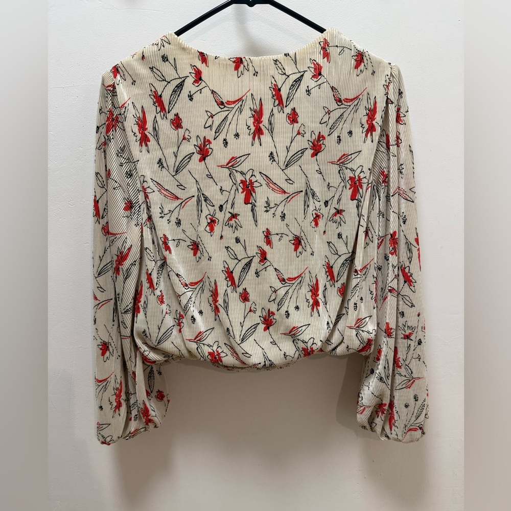 Astr women's top size M‎ romantic regal boho bohemian balloon sleeve - Picture 5 of 10